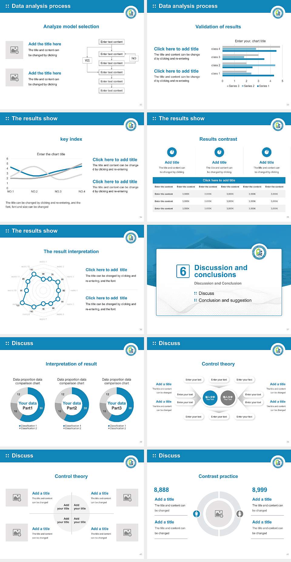 Cheongju National University of Education Graduation Thesis Defense PPT Template4:3 ratio PPT effect preview image5