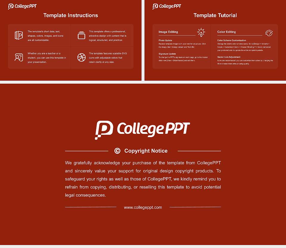 Chugye University for the Arts Course/Courseware Creation PPT Template16:9 ratio PPT effect preview image5