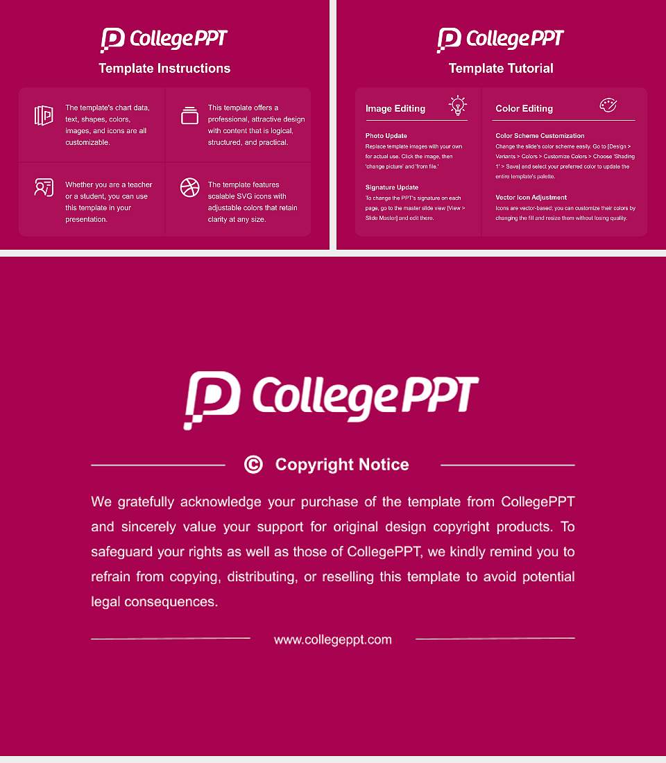 Daegu Health College Course/Courseware Creation PPT Template4:3 ratio PPT effect preview image5