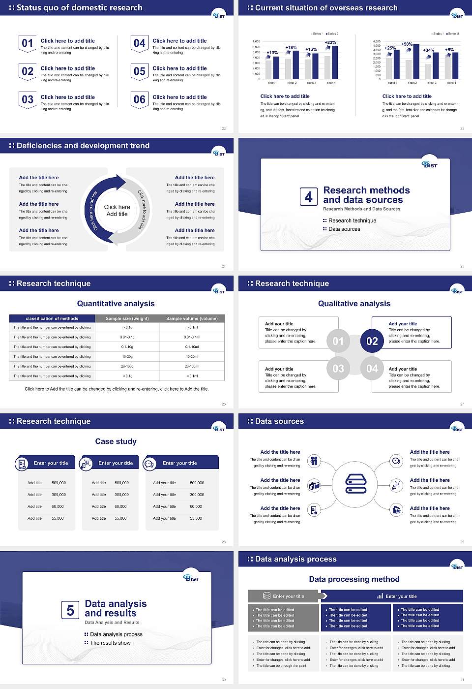 Busan Institute of Science and Technology Graduation Thesis Defense PPT Template16:9 ratio PPT effect preview image4