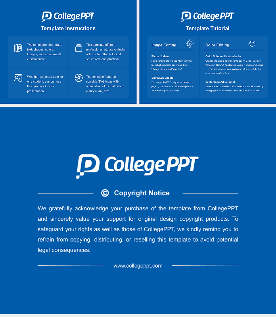 Chongin College Course/Courseware Creation PPT Template_Slide preview image5