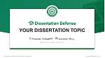 Busan Women’s College Graduation Thesis Defense PPT Template