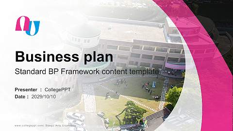 Daegu Arts University Competition/Entrepreneurship Contest PPT Template