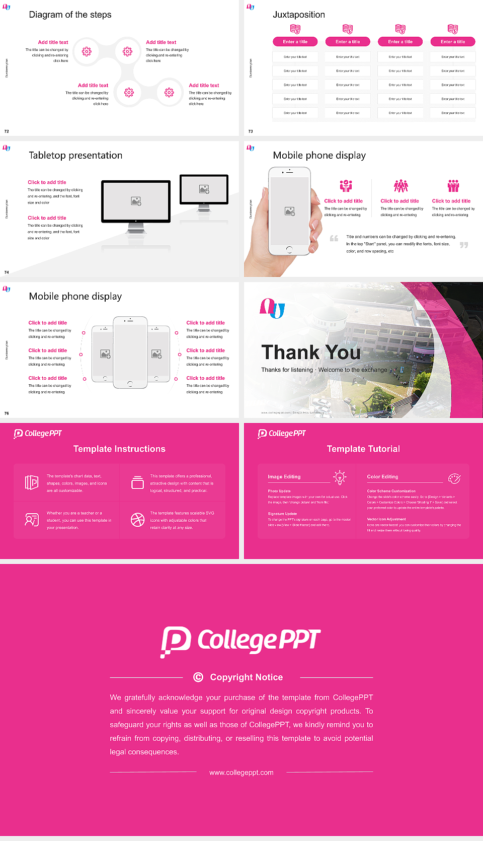 Daegu Arts University Competition/Entrepreneurship Contest PPT Template_Slide preview image9