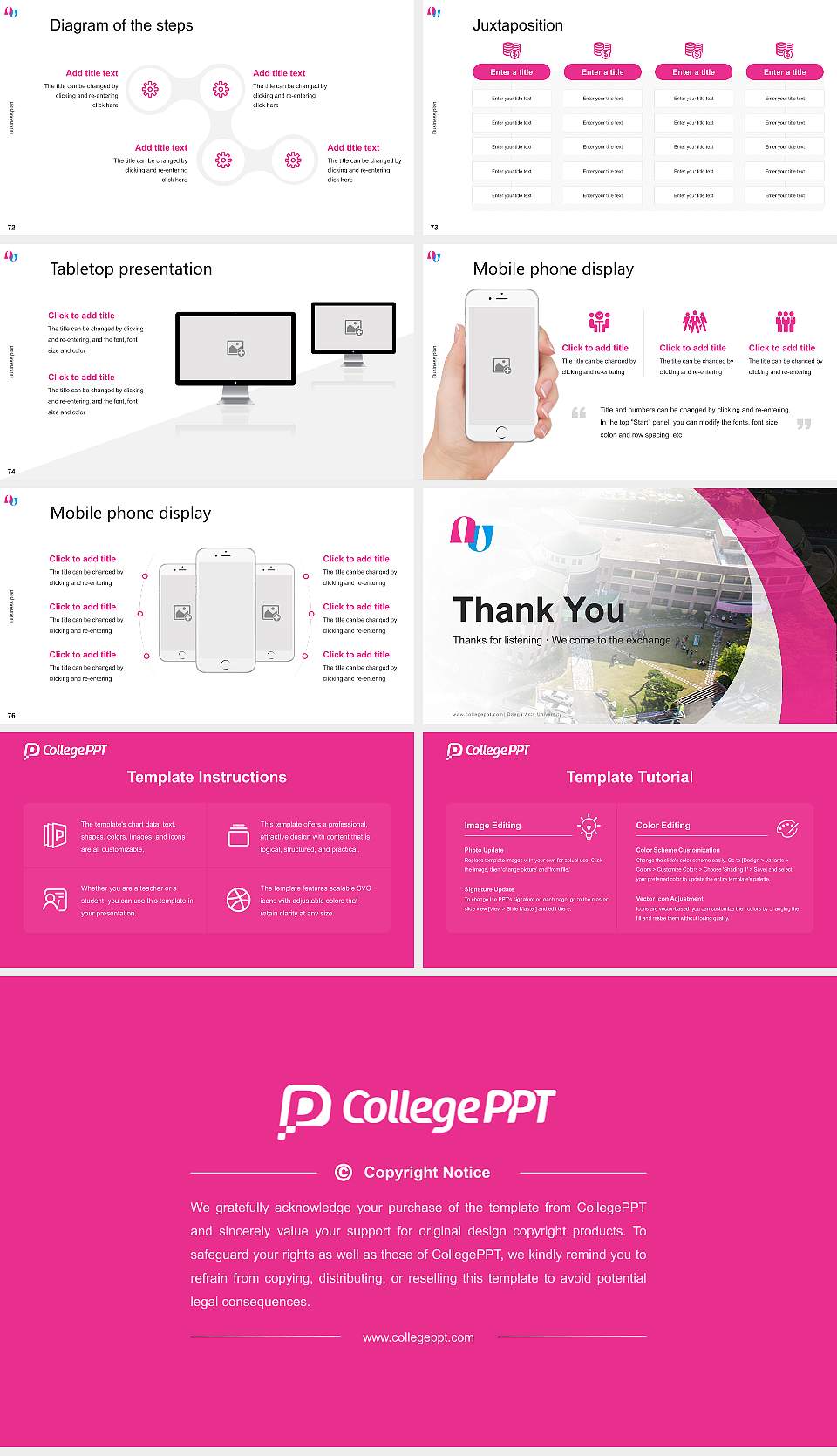 Daegu Arts University Competition/Entrepreneurship Contest PPT Template16:9 ratio PPT effect preview image9