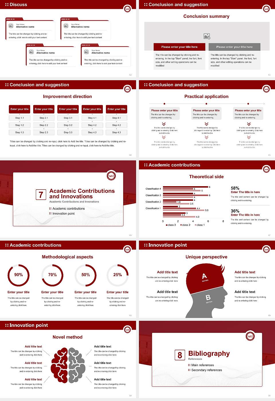 Woongji Accounting & Tax College Graduation Thesis Defense PPT Template16:9 ratio PPT effect preview image6