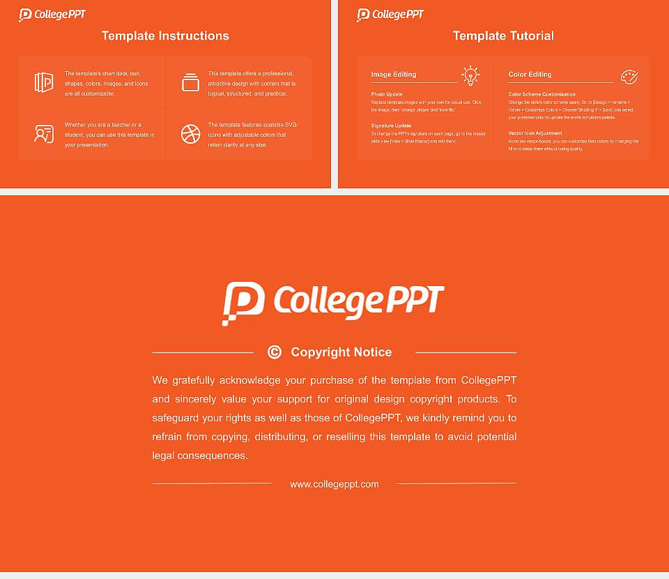 Daeduk College Course/Courseware Creation PPT Template16:9 ratio PPT effect preview image5