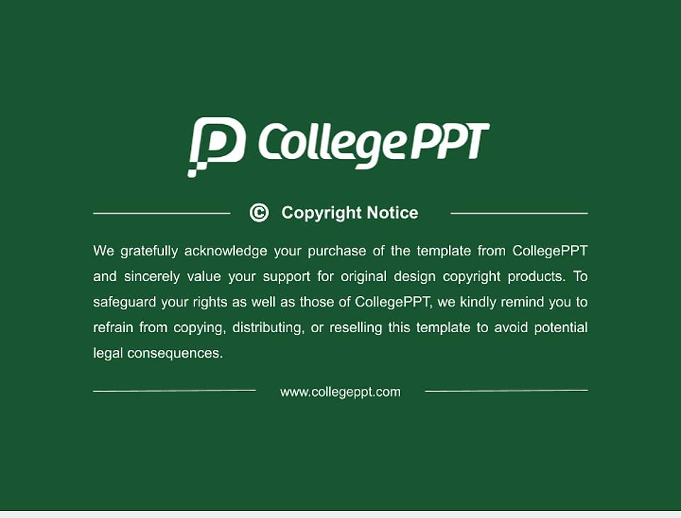 Daewon University College General Purpose PPT Template4:3 ratio PPT effect preview image6