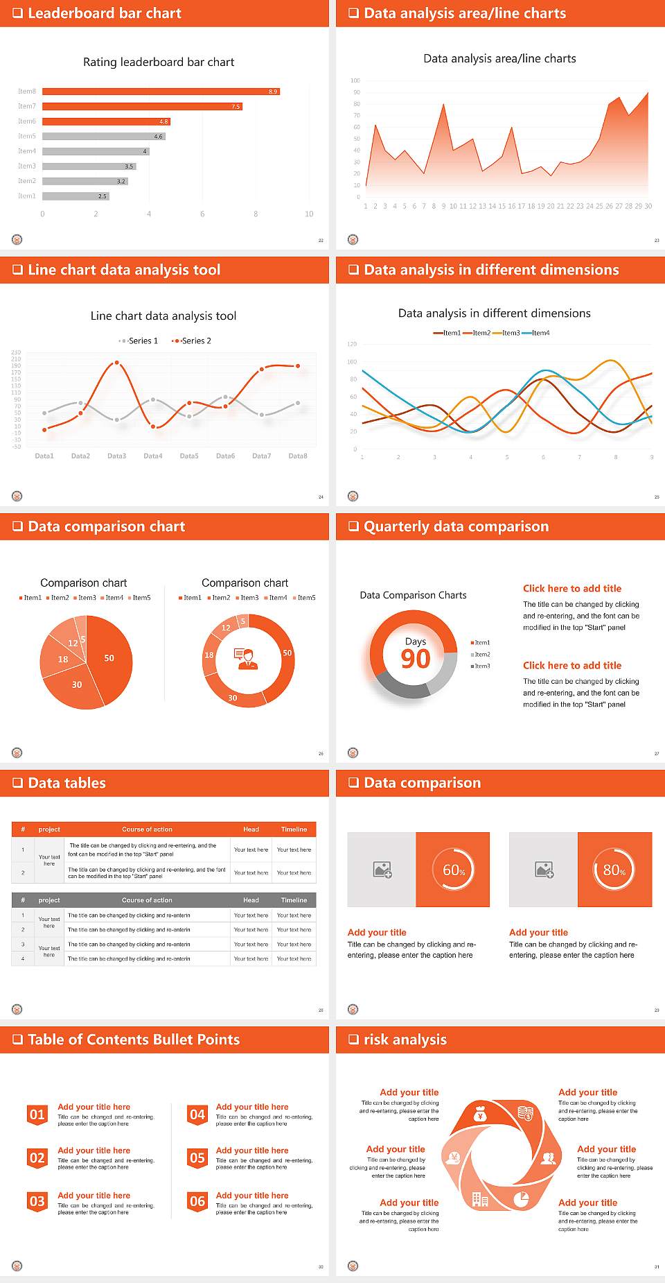 Daeduk College General Purpose PPT Template4:3 ratio PPT effect preview image4
