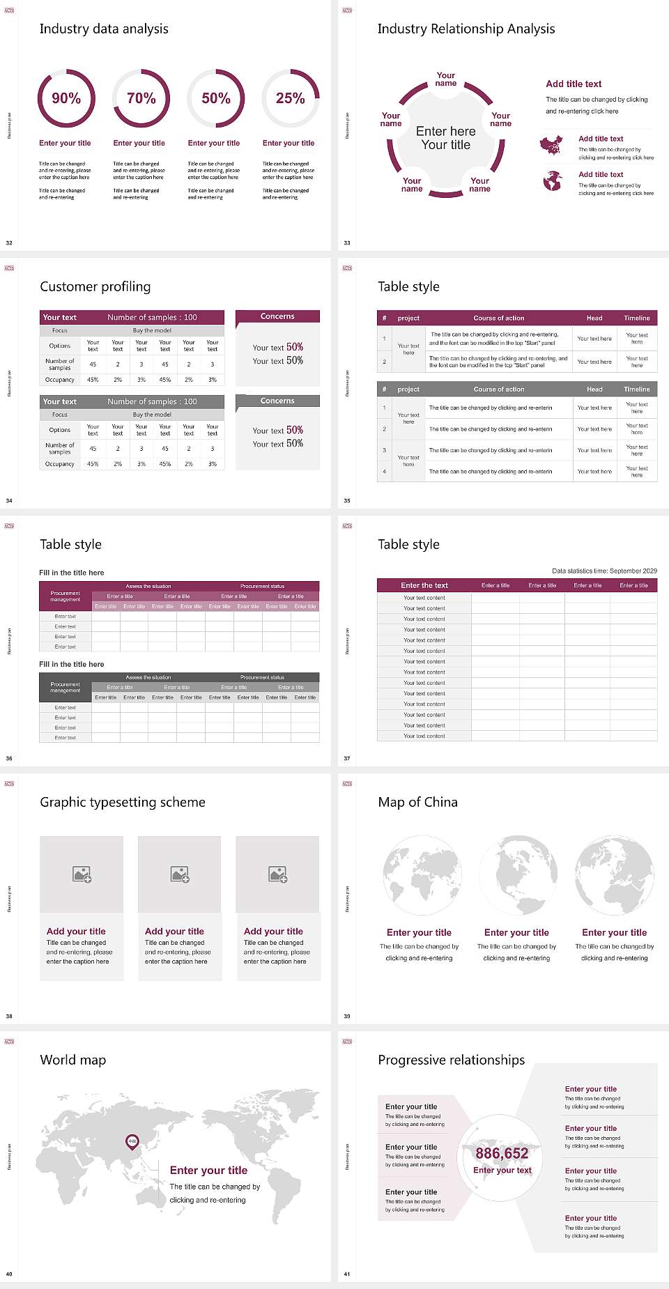 Asia United Theological University Competition/Entrepreneurship Contest PPT Template4:3 ratio PPT effect preview image5