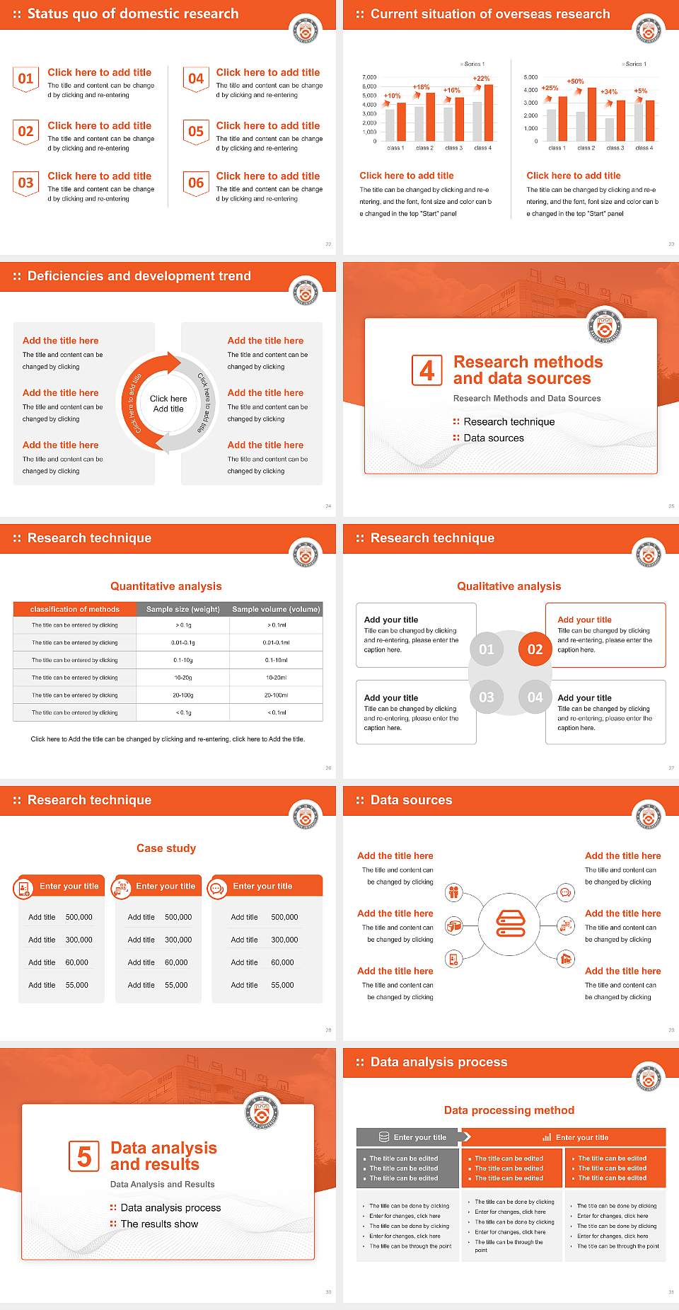 Daeduk College Graduation Thesis Defense PPT Template4:3 ratio PPT effect preview image4