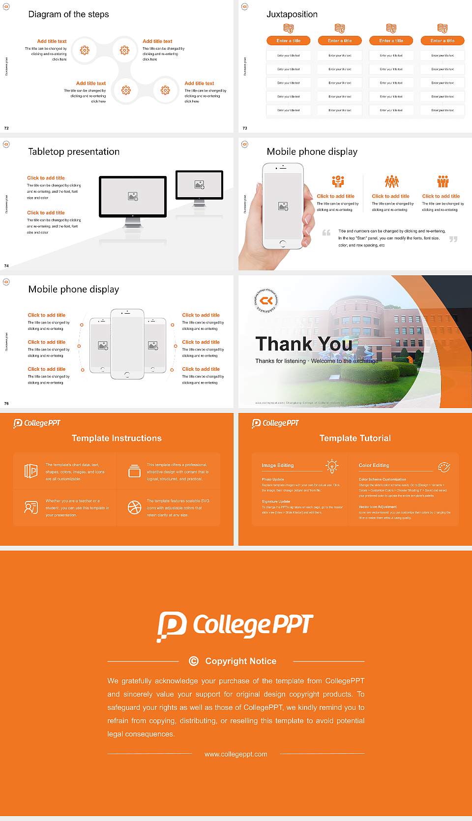 Chungkang College of Cultural Industries Competition/Entrepreneurship Contest PPT Template16:9 ratio PPT effect preview image9