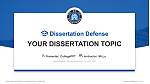 Capital Baptist Theological Seminary Graduation Thesis Defense PPT Template