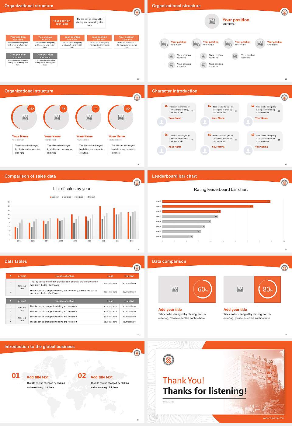 Daeduk College Academic Presentation/Research Findings Report PPT Template16:9 ratio PPT effect preview image4