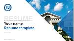 Ansan University Resume PPT Template