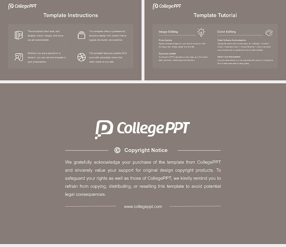Dongguk University Course/Courseware Creation PPT Template16:9 ratio PPT effect preview image5