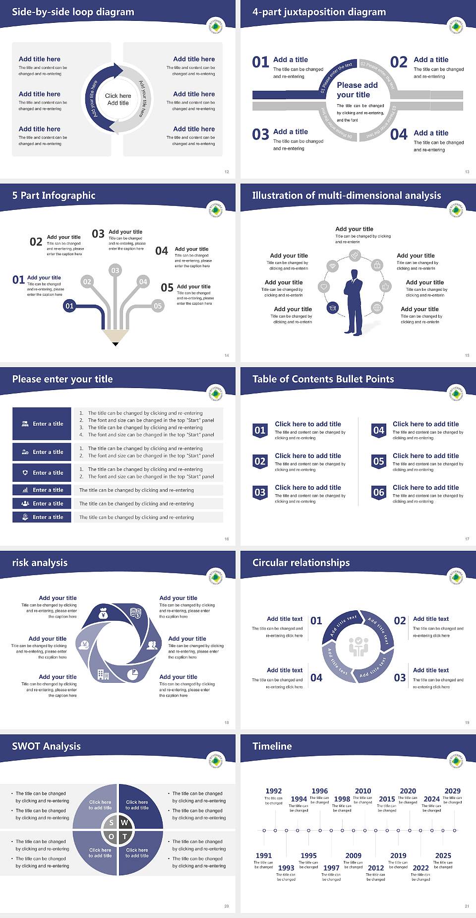 Daegu Cyber University Academic Presentation/Research Findings Report PPT Template4:3 ratio PPT effect preview image3