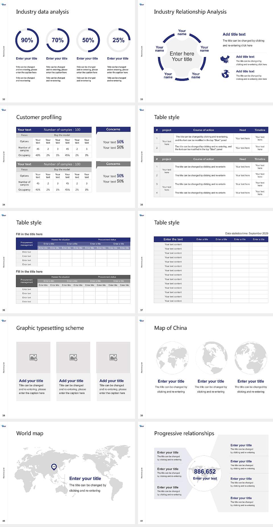 Busan Institute of Science and Technology Competition/Entrepreneurship Contest PPT Template4:3 ratio PPT effect preview image5