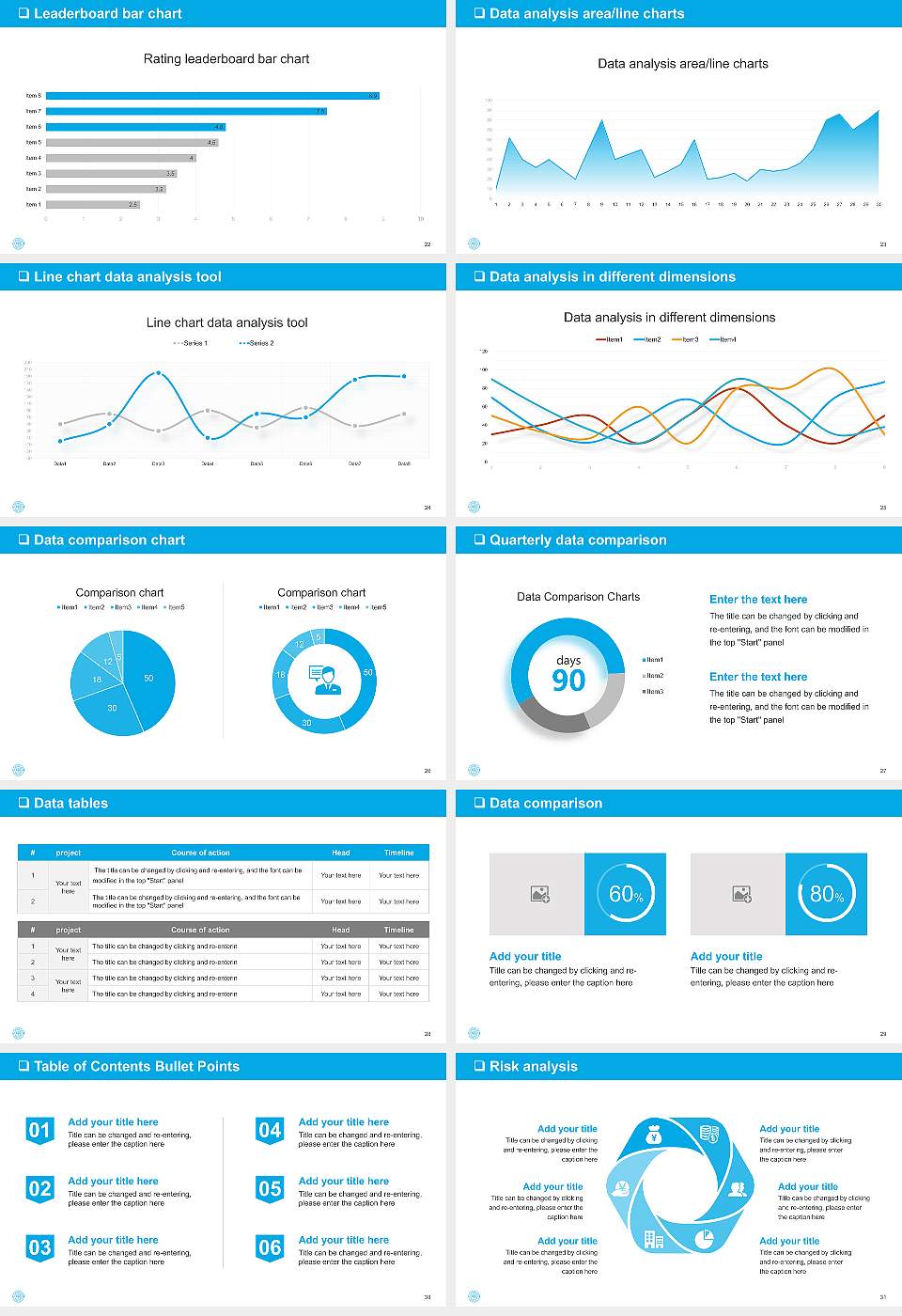 Daelim University College General Purpose PPT Template16:9 ratio PPT effect preview image4