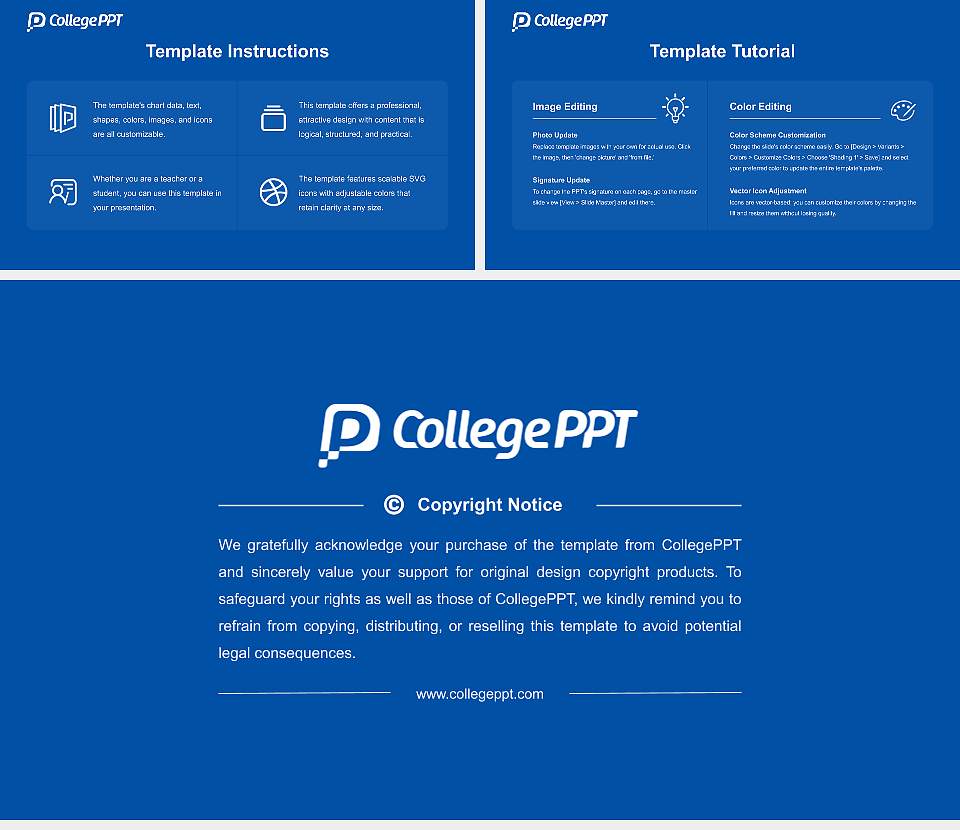 Cheongju University Course/Courseware Creation PPT Template16:9 ratio PPT effect preview image5