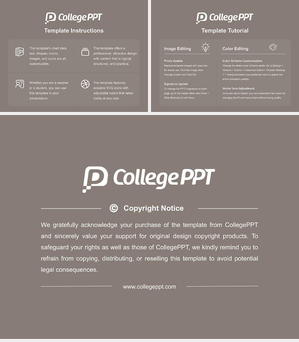 Dongguk University Course/Courseware Creation PPT Template4:3 ratio PPT effect preview image5