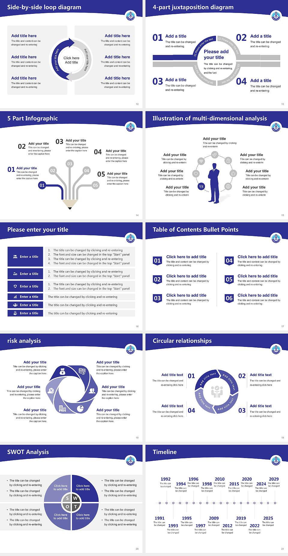 Andong Science College Academic Presentation/Research Findings Report PPT Template4:3 ratio PPT effect preview image3