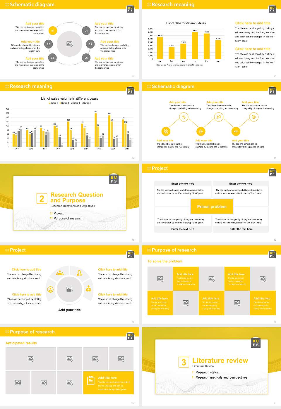 Busan University of Foreign Studies Graduation Thesis Defense PPT Template16:9 ratio PPT effect preview image3
