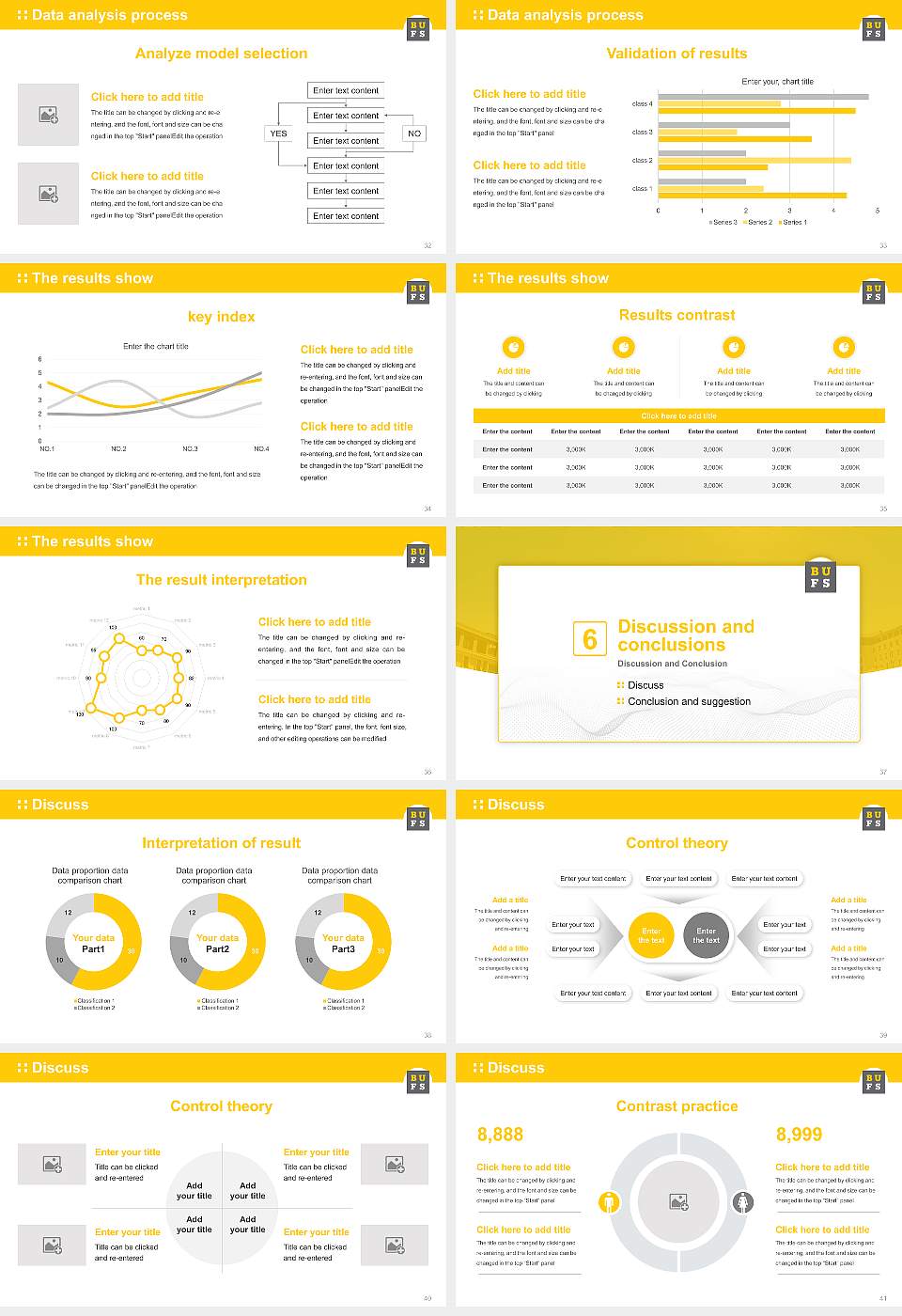 Busan University of Foreign Studies Graduation Thesis Defense PPT Template16:9 ratio PPT effect preview image5