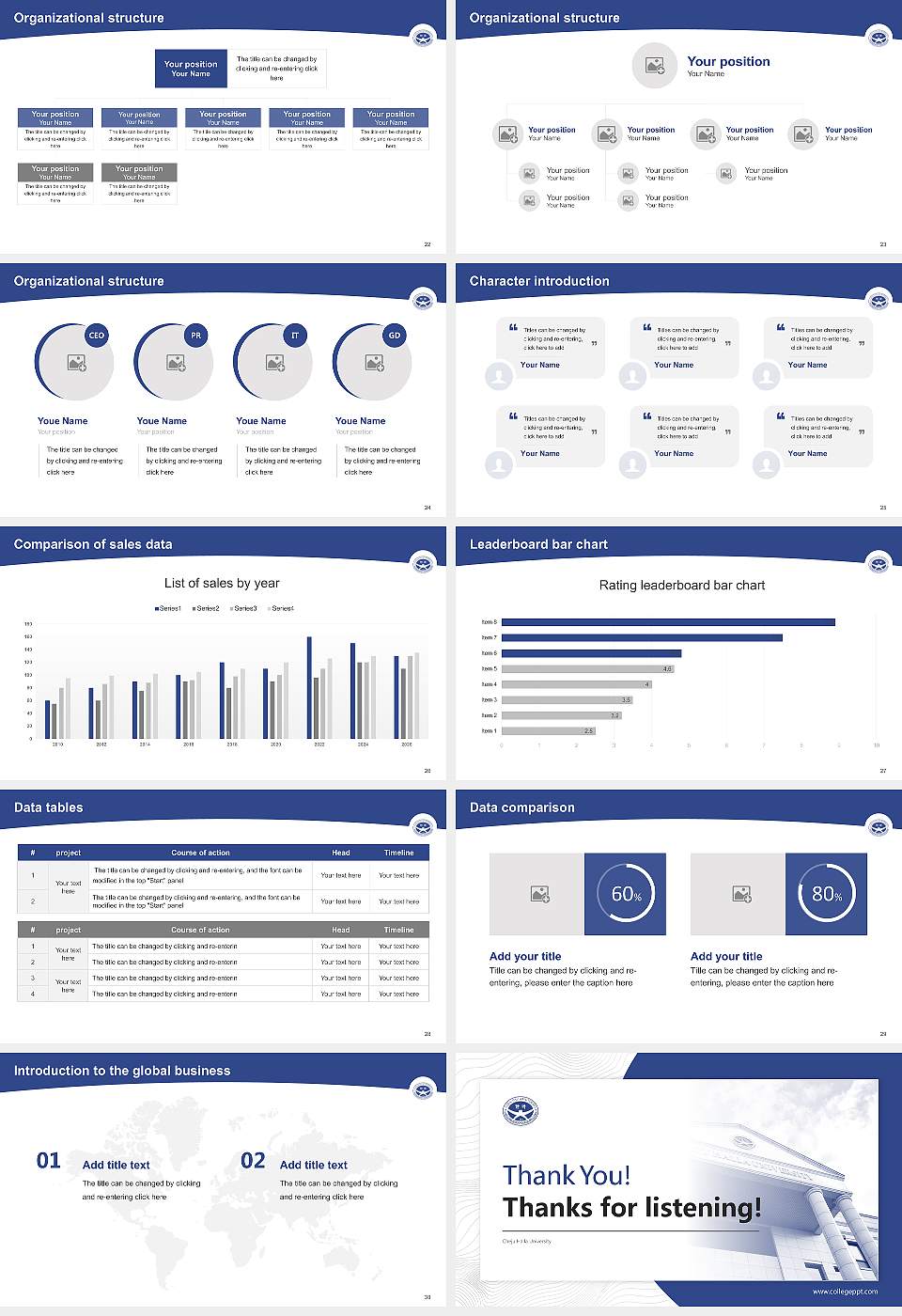 Cheju Halla University Academic Presentation/Research Findings Report PPT Template16:9 ratio PPT effect preview image4