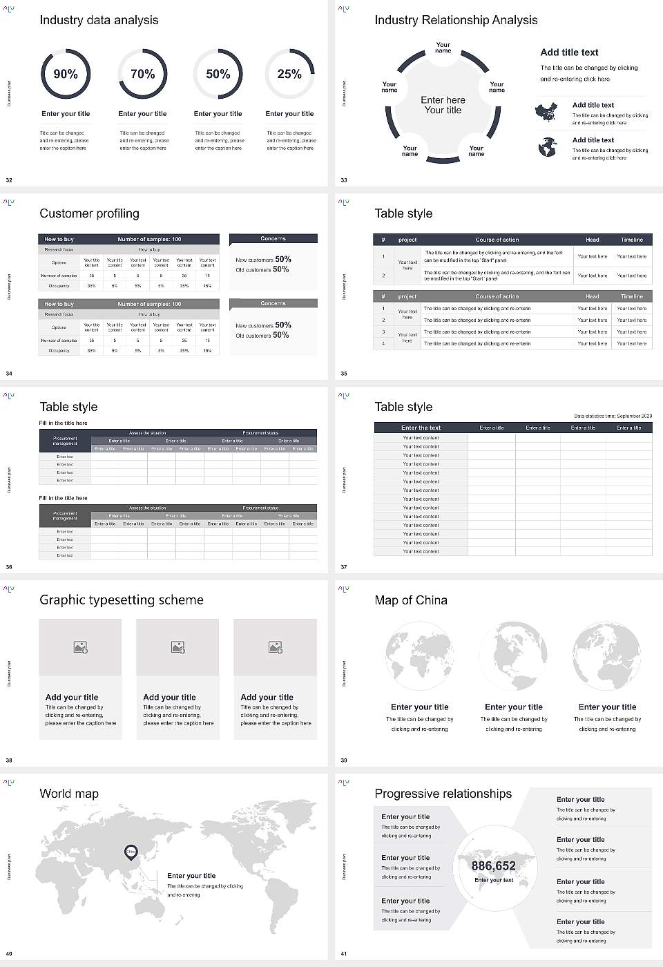Asia LIFE University Competition/Entrepreneurship Contest PPT Template16:9 ratio PPT effect preview image5