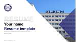 Daedong College Resume PPT Template