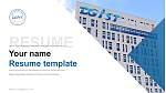Daegu Gyeongbuk Institute of Science and Technology Resume PPT Template