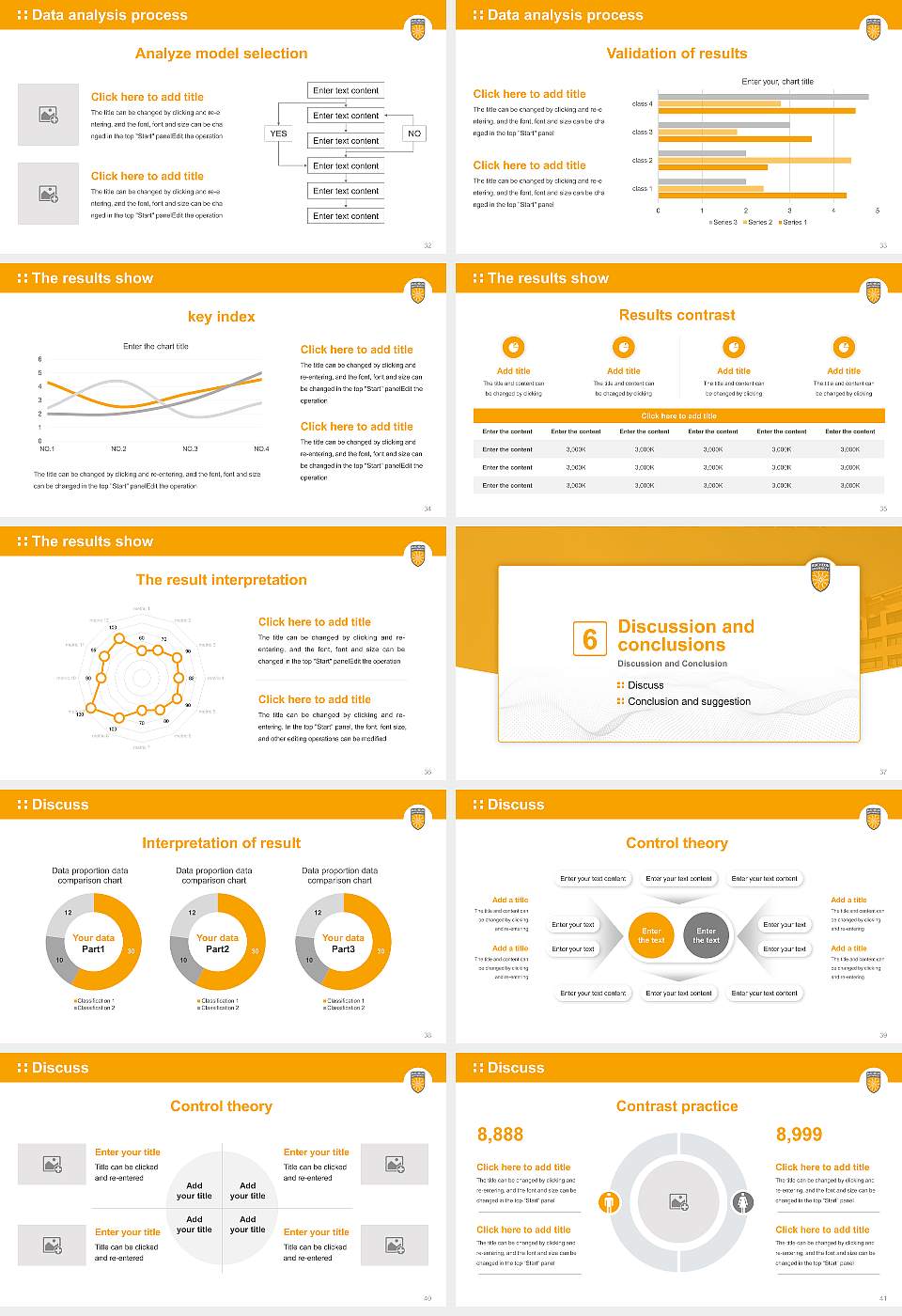 Bucheon University Graduation Thesis Defense PPT Template16:9 ratio PPT effect preview image5