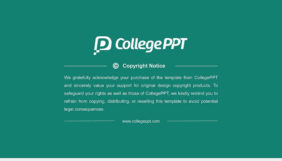 Daegu University Resume PPT Template16:9 ratio PPT effect preview image5