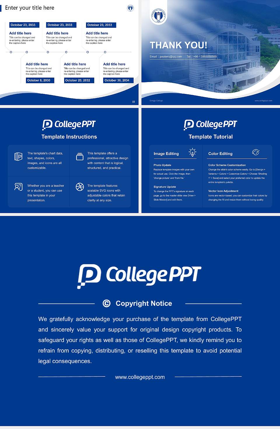 Dongju College Lecture Sharing and Networking Event PPT Template4:3 ratio PPT effect preview image4