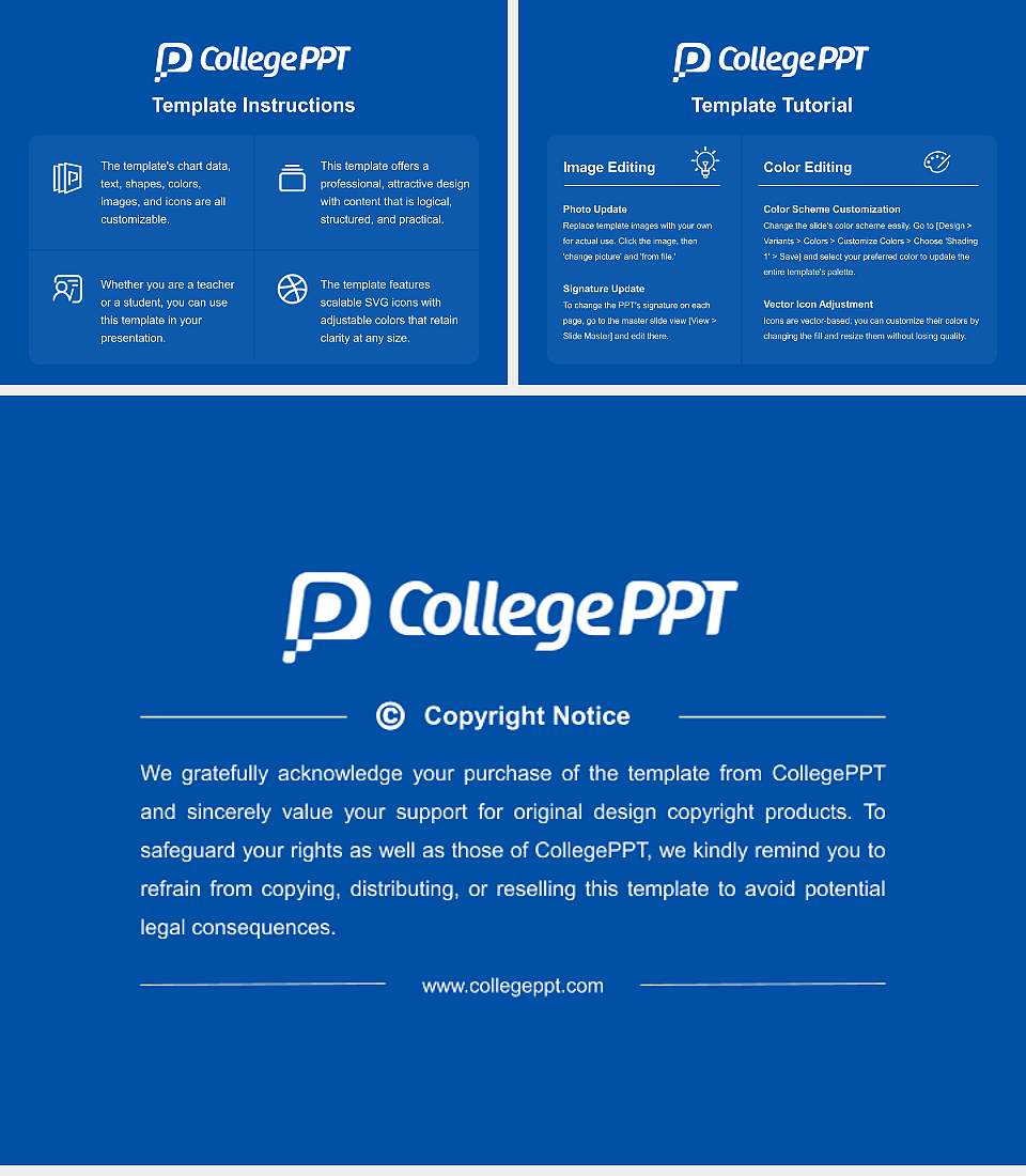 Cheongju University Course/Courseware Creation PPT Template4:3 ratio PPT effect preview image5