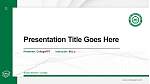 Busan Women’s College Thesis Proposal/Graduation Defense PPT Template