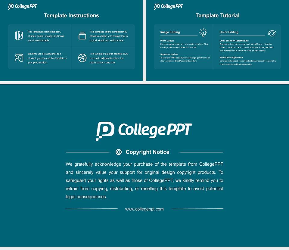 Dong Seoul College Course/Courseware Creation PPT Template16:9 ratio PPT effect preview image5
