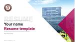 Daegu Health College CV Modèle PPT