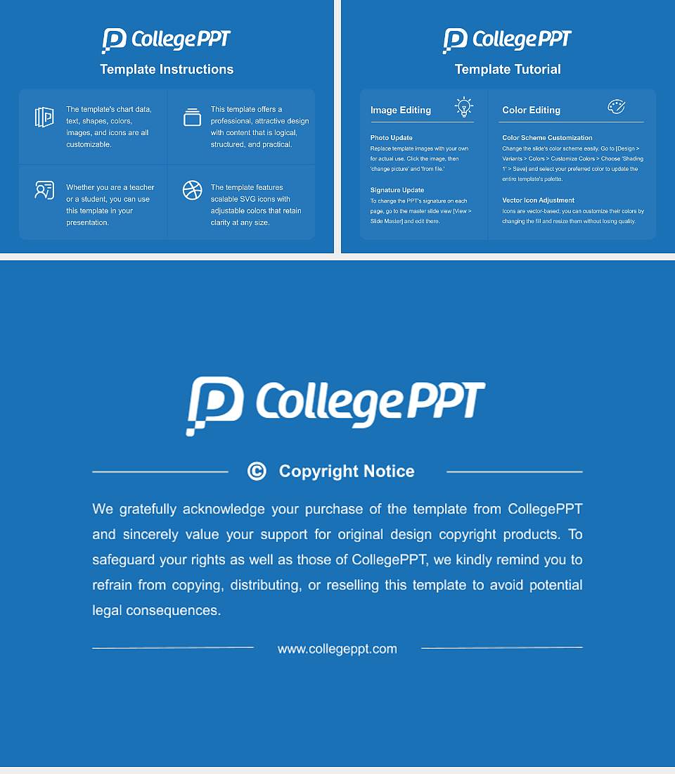 Donga College of Health Course/Courseware Creation PPT Template4:3 ratio PPT effect preview image5