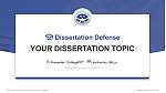 Cheju Halla University Graduation Thesis Defense PPT Template