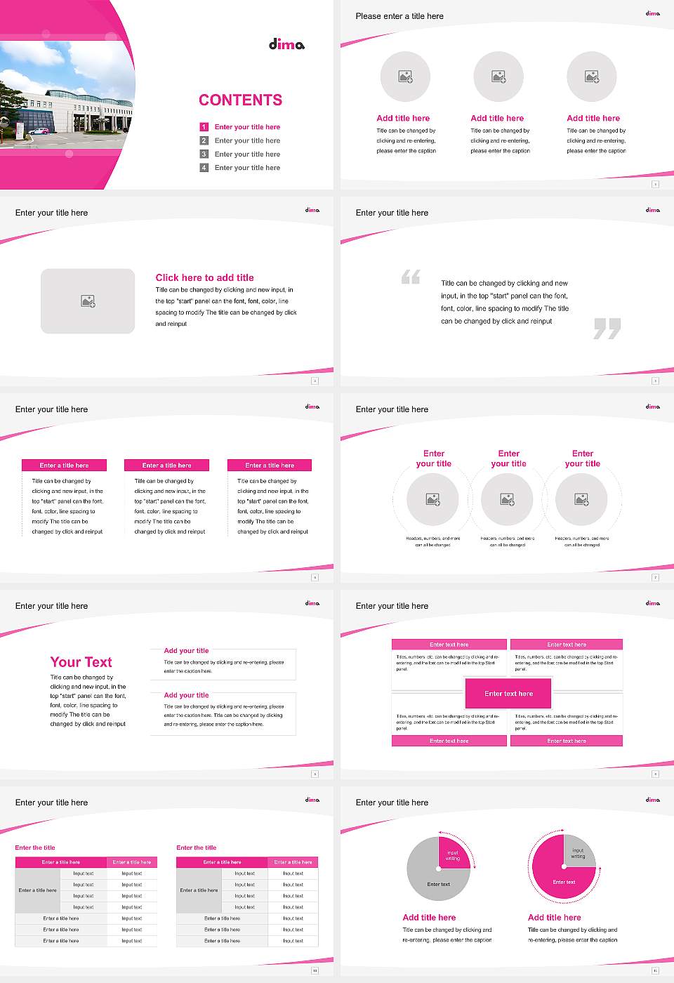 Dong-ah Institute of Media and Arts Course/Courseware Creation PPT Template16:9 ratio PPT effect preview image2