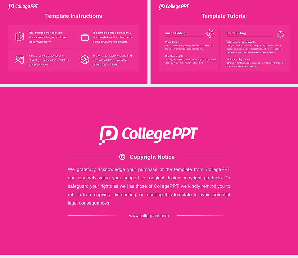 Dong-ah Institute of Media and Arts Course/Courseware Creation PPT Template16:9 ratio PPT effect preview image5