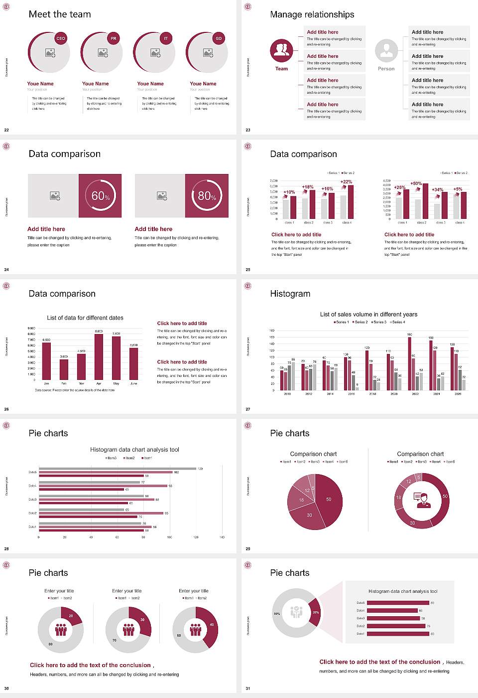 Dongduk Women’s University Competition/Entrepreneurship Contest PPT Template16:9 ratio PPT effect preview image4
