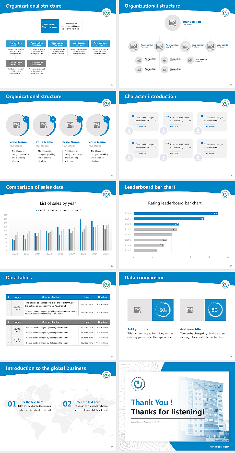 Daegu National University of Education Academic Presentation/Research Findings Report PPT Template_Slide preview image4