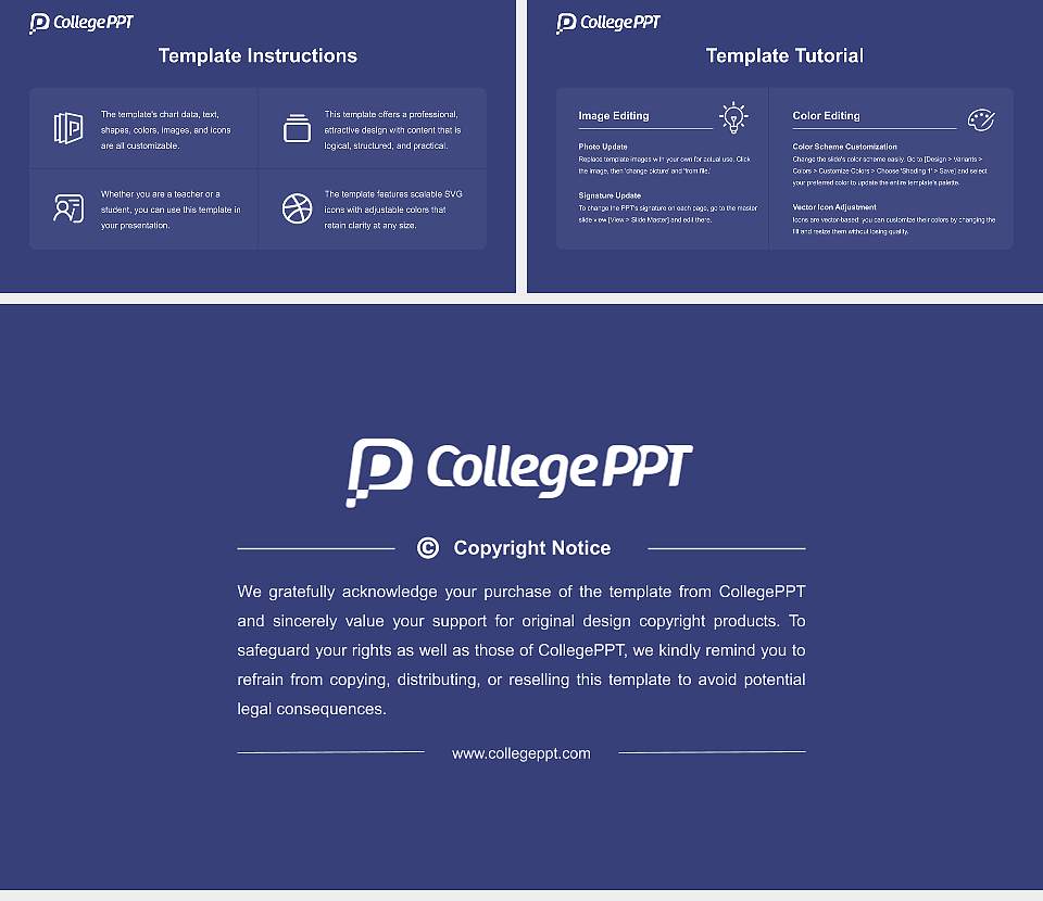 Daegu Cyber University Course/Courseware Creation PPT Template16:9 ratio PPT effect preview image5