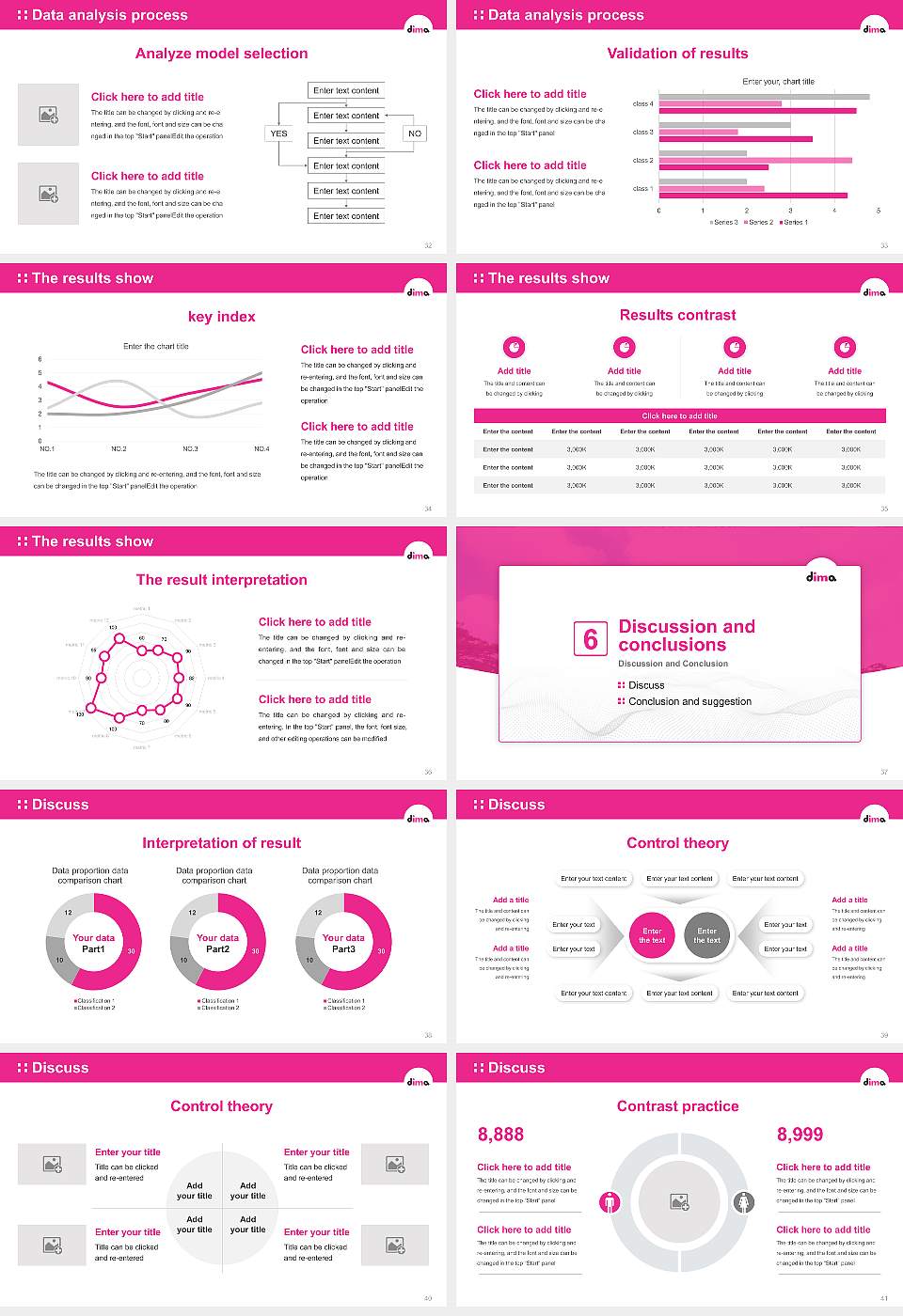 Dong-ah Institute of Media and Arts Graduation Thesis Defense PPT Template16:9 ratio PPT effect preview image5
