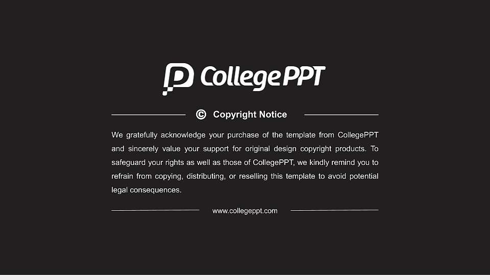 Chongshin University Thesis Proposal/Graduation Defense PPT Template16:9 ratio PPT effect preview image5