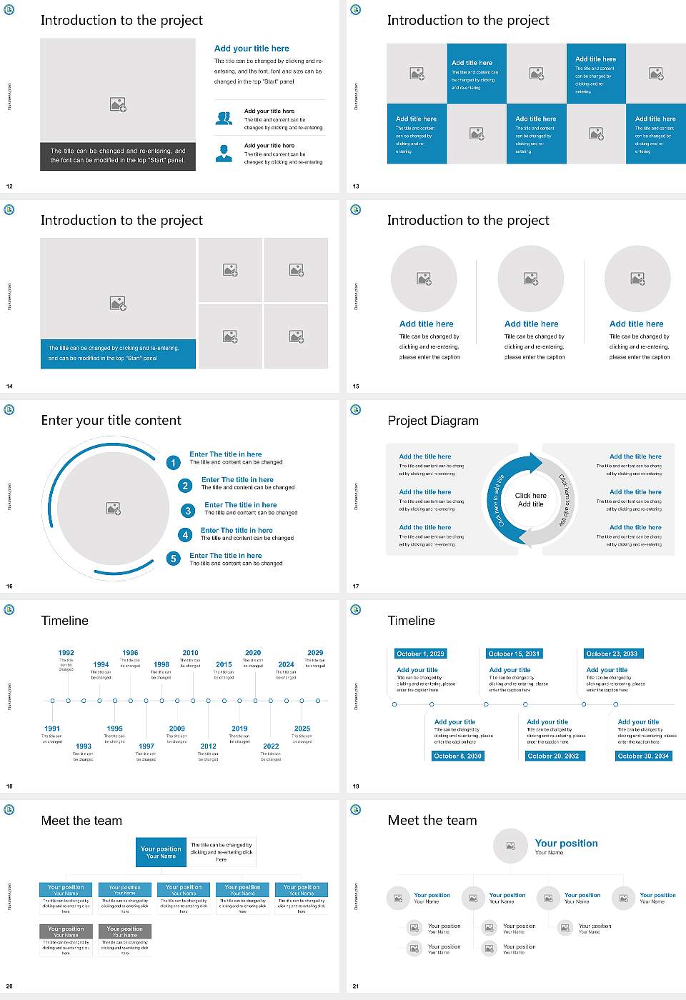 Cheongju National University of Education Competition/Entrepreneurship Contest PPT Template16:9 ratio PPT effect preview image3