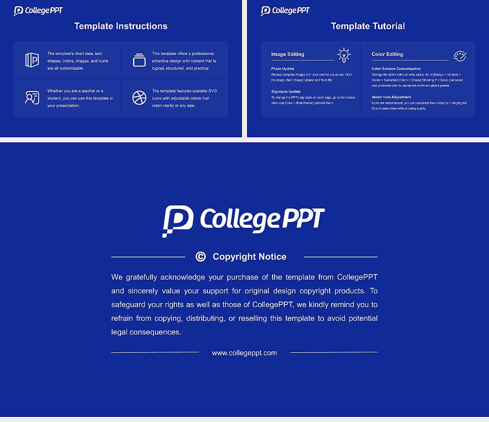 Catholic University of Korea Course/Courseware Creation PPT Template16:9 ratio PPT effect preview image5